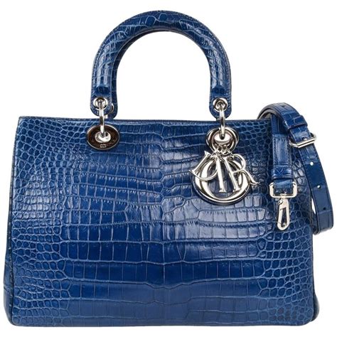 dior bag blue color